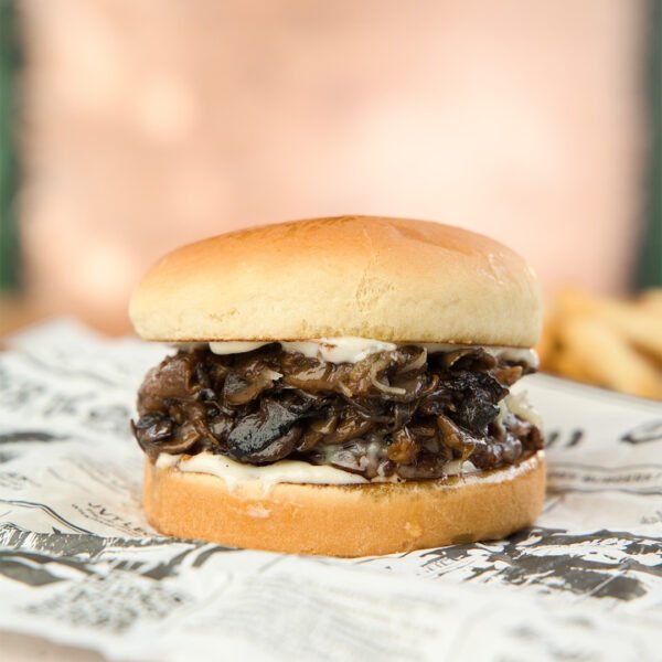 Mushroom Beef Burger